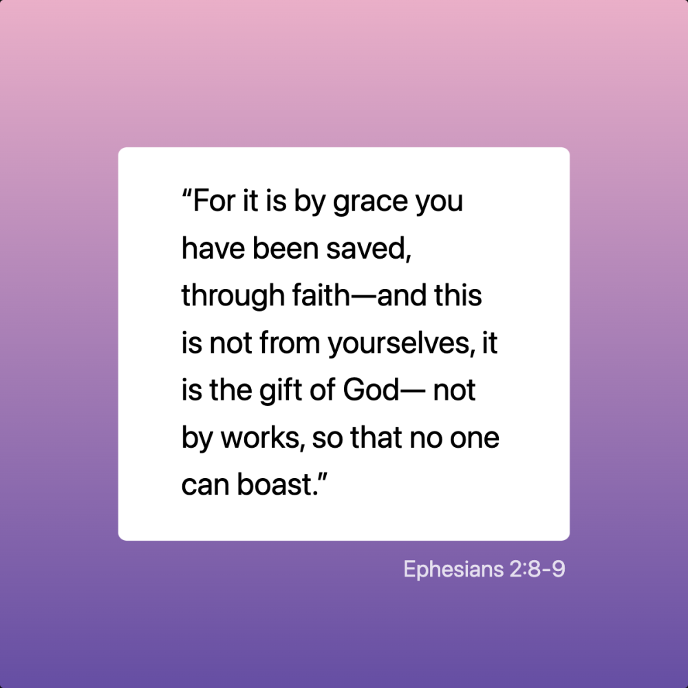 Ephesians 2:8-9