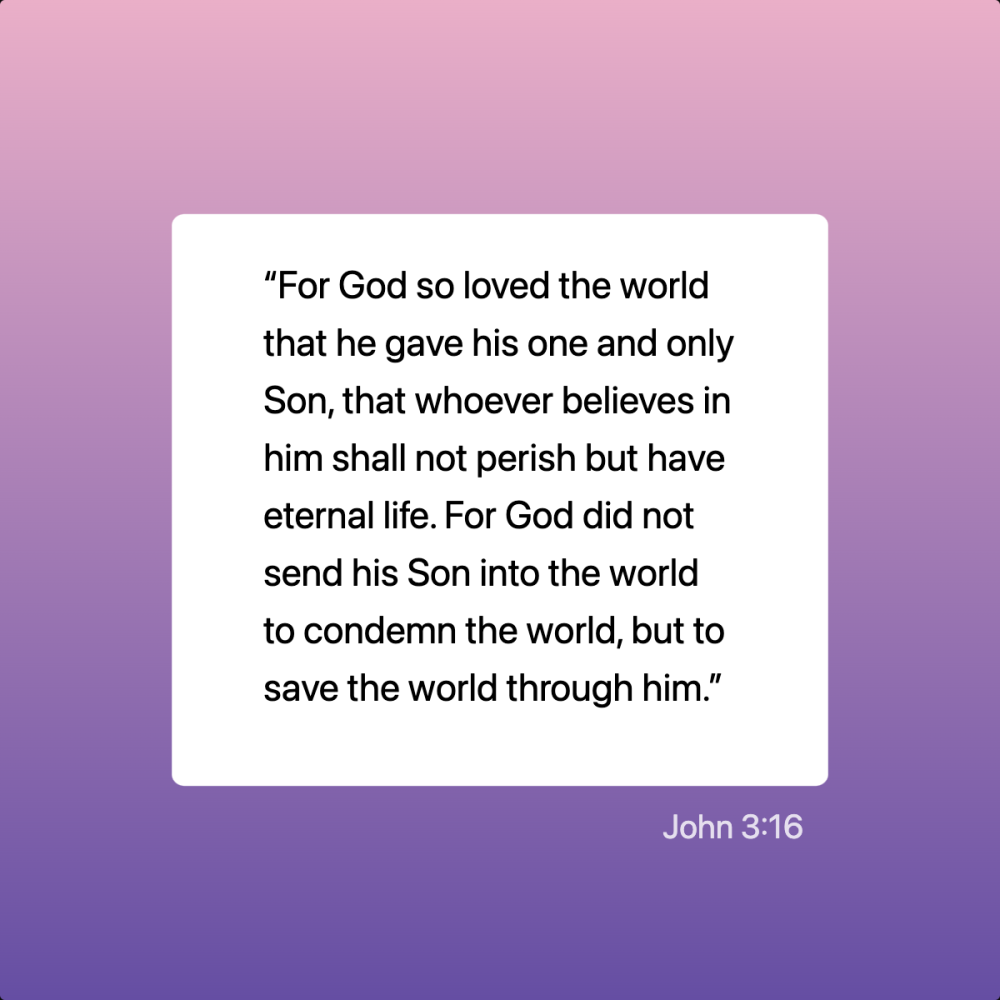 John 3:16