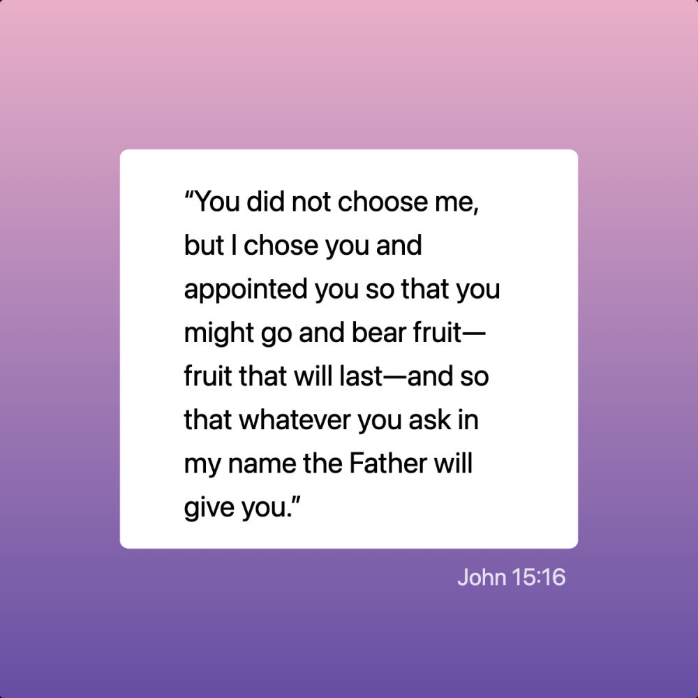 John 15:16